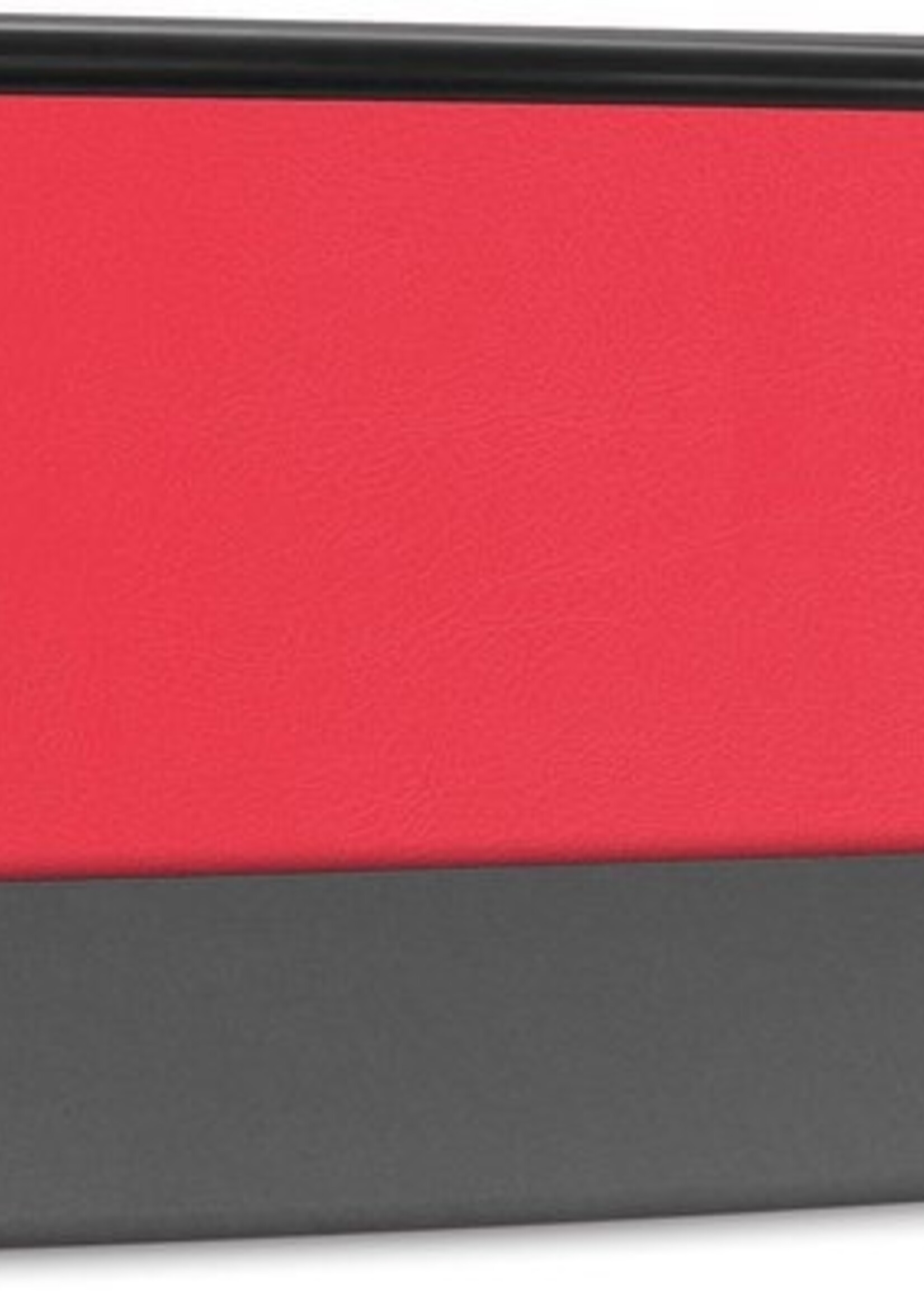 LUQ Hoes Geschikt voor iPad 10.2 2019 Hoes Luxe Hoesje Book Case - Hoesje Geschikt voor iPad 7 Hoes Cover - Rood