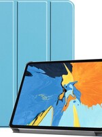 LUQ LUQ iPad Pro 11 inch (2020) Hoesje Bookcase - Lichtblauw