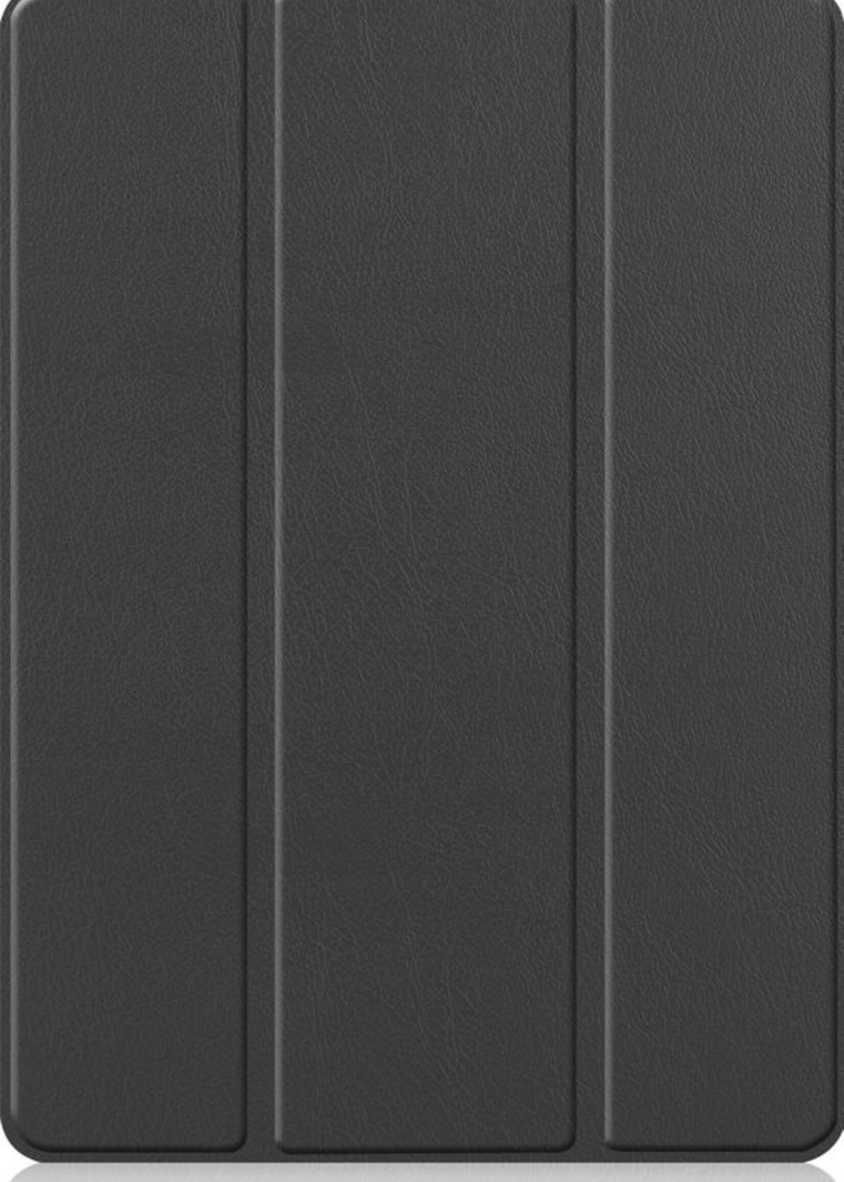 LUQ Hoes Geschikt voor iPad 10.2 2019 Hoes Luxe Hoesje Case Met Uitsparing Geschikt voor Apple Pencil - Hoesje Geschikt voor iPad 7 Hoes Cover - Zwart