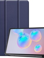 LUQ LUQ Samsung Galaxy Tab S6 Lite Hoesje Book Case - Donkerblauw