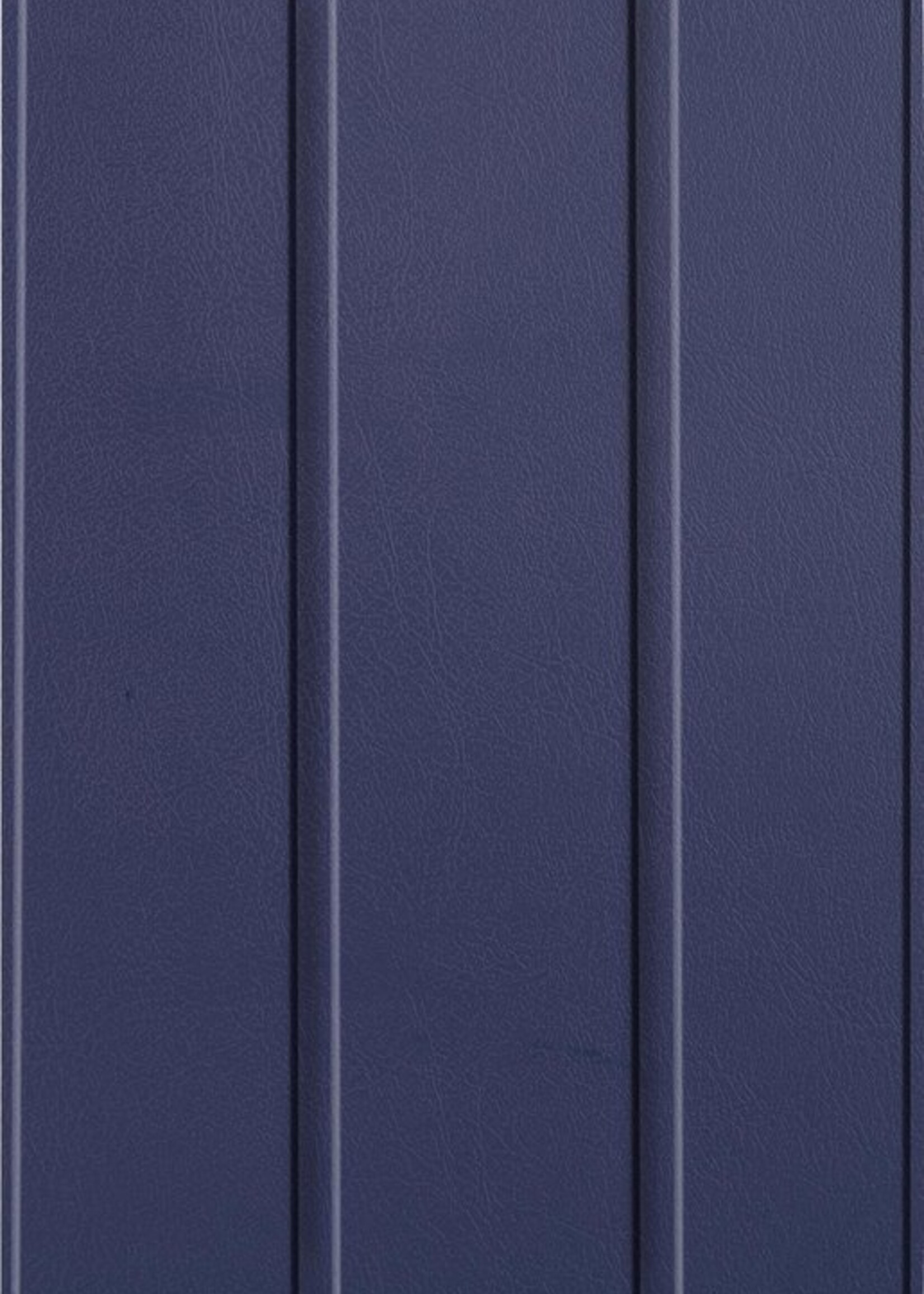 LUQ Hoes Geschikt voor Samsung Galaxy Tab S6 Lite Hoes Luxe Hoesje Book Case - Hoesje Geschikt voor Samsung Tab S6 Lite Hoes Cover - Donkerblauw