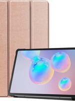 LUQ LUQ Samsung Galaxy Tab S6 Lite Hoesje Book Case - Rose Goud