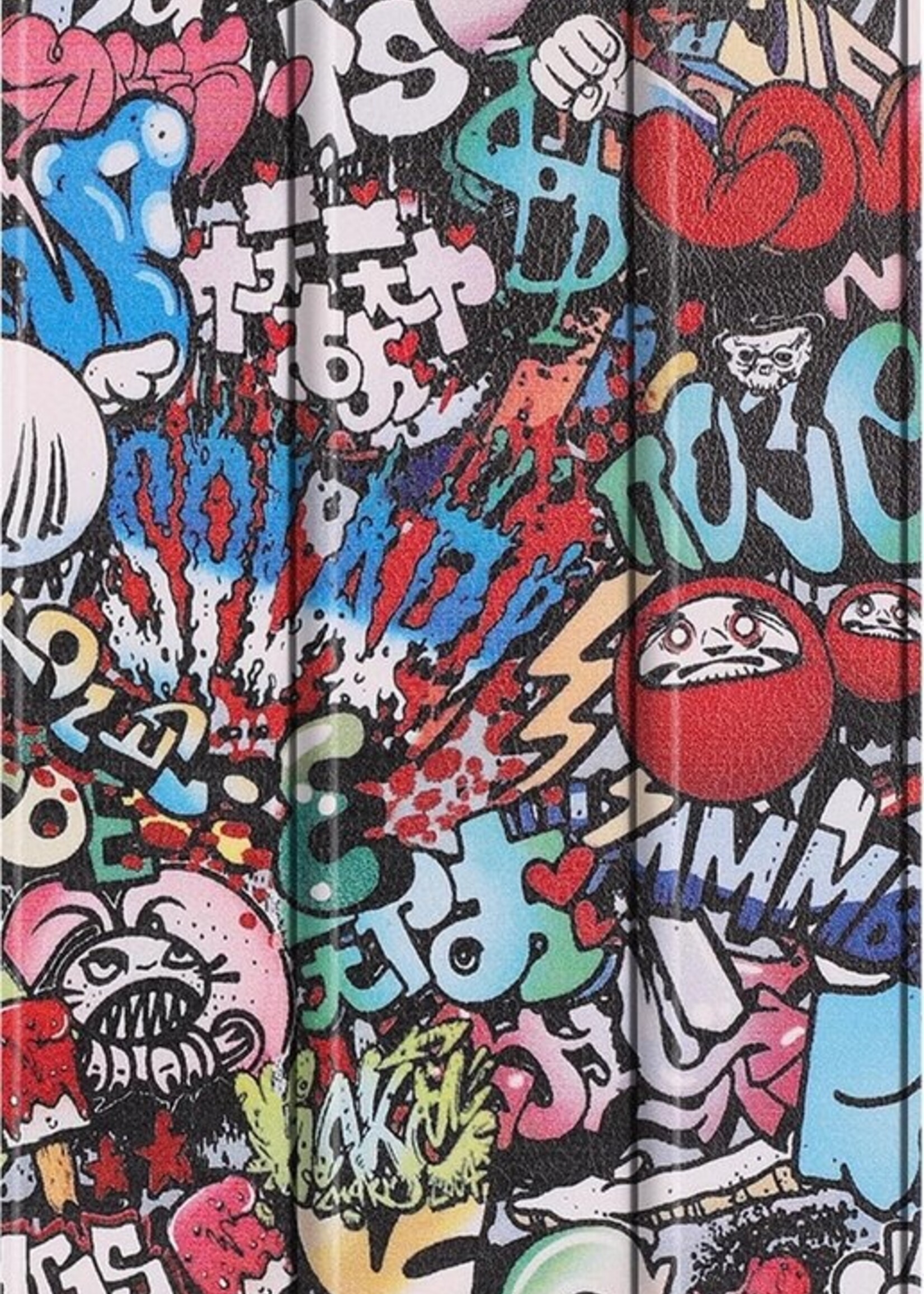 LUQ Hoes Geschikt voor Samsung Galaxy Tab S6 Lite Hoes Luxe Hoesje Book Case - Hoesje Geschikt voor Samsung Tab S6 Lite Hoes Cover - Graffity