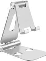 LUQ LUQ Telefoon Tablet Standaard - Zilver