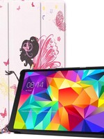 LUQ LUQ Samsung Galaxy Tab A 10.1 (2019) Hoesje - Bloemen Elfje