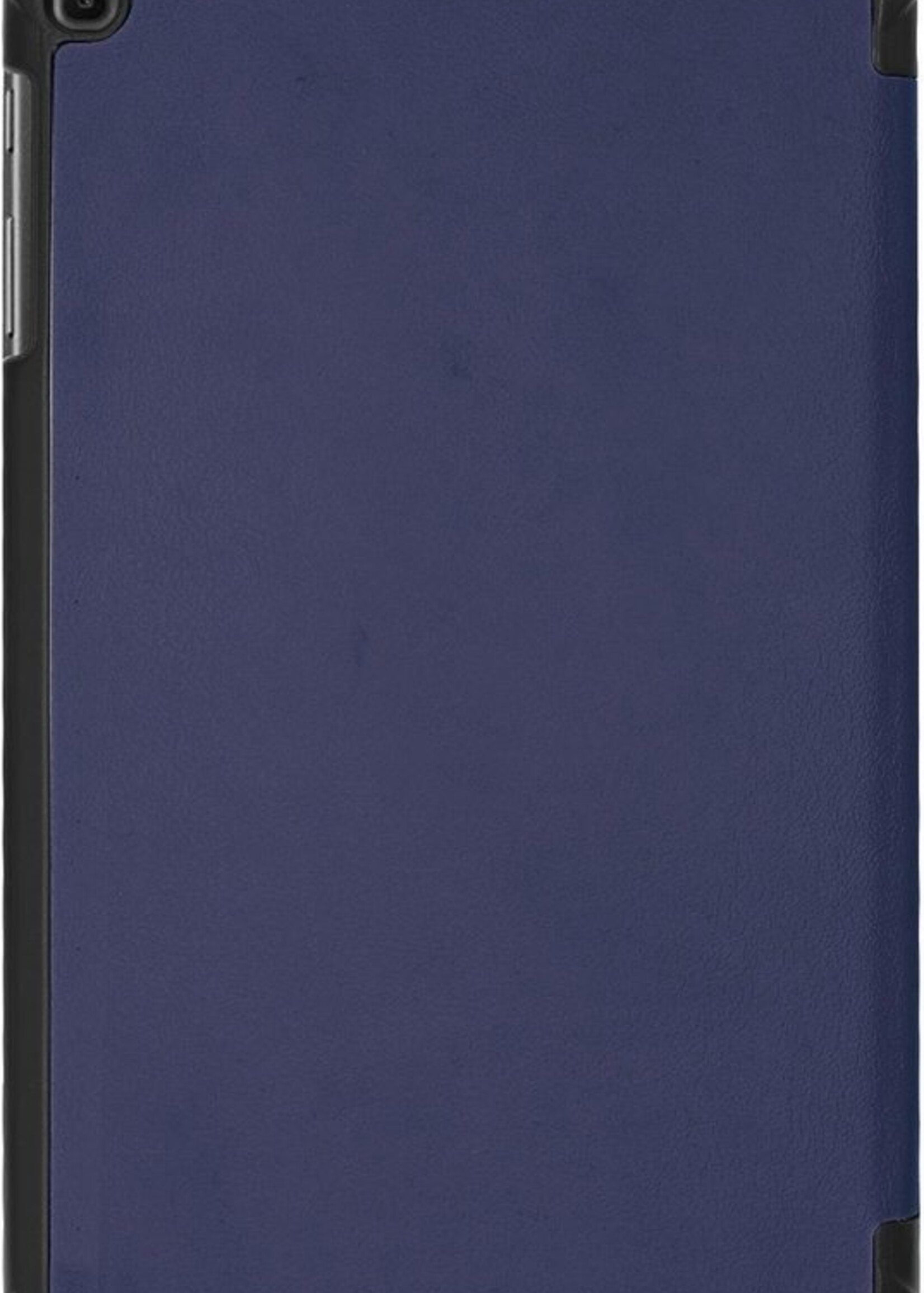 LUQ Hoes Geschikt voor Samsung Galaxy Tab A 10.1 2019 Hoes Luxe Hoesje Book Case - Hoesje Geschikt voor Samsung Tab A 10.1 2019 Hoes Cover - Donkerblauw