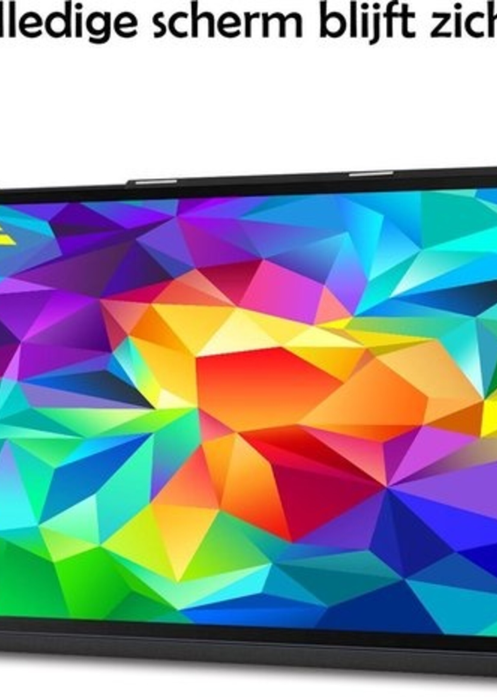 LUQ Hoes Geschikt voor Samsung Galaxy Tab A 10.1 2019 Hoes Luxe Hoesje Book Case - Hoesje Geschikt voor Samsung Tab A 10.1 2019 Hoes Cover - Lichtblauw