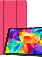LUQ LUQ Samsung Galaxy Tab A 10.1 (2019) Hoesje - Donkerroze