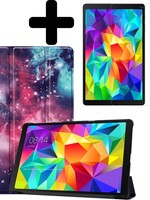 LUQ LUQ Samsung Galaxy Tab A 10.1 (2019) Hoesje met screenprotector - Galaxy