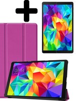 LUQ LUQ Samsung Galaxy Tab A 10.1 (2019) Hoesje met screenprotector - Paars