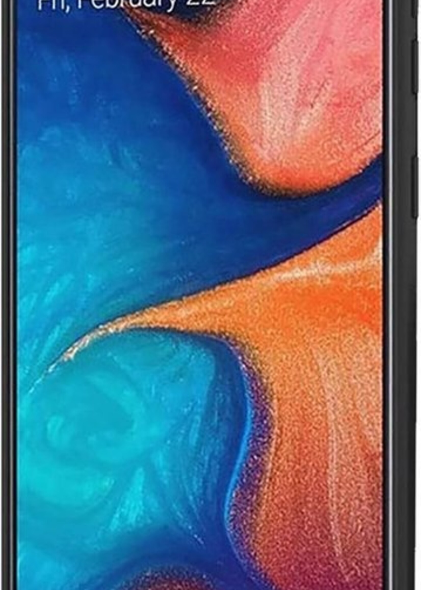 LUQ Hoesje Geschikt voor Samsung A20e Hoesje Siliconen Case - Hoes Geschikt voor Samsung Galaxy A20e Hoes Siliconen - Zwart