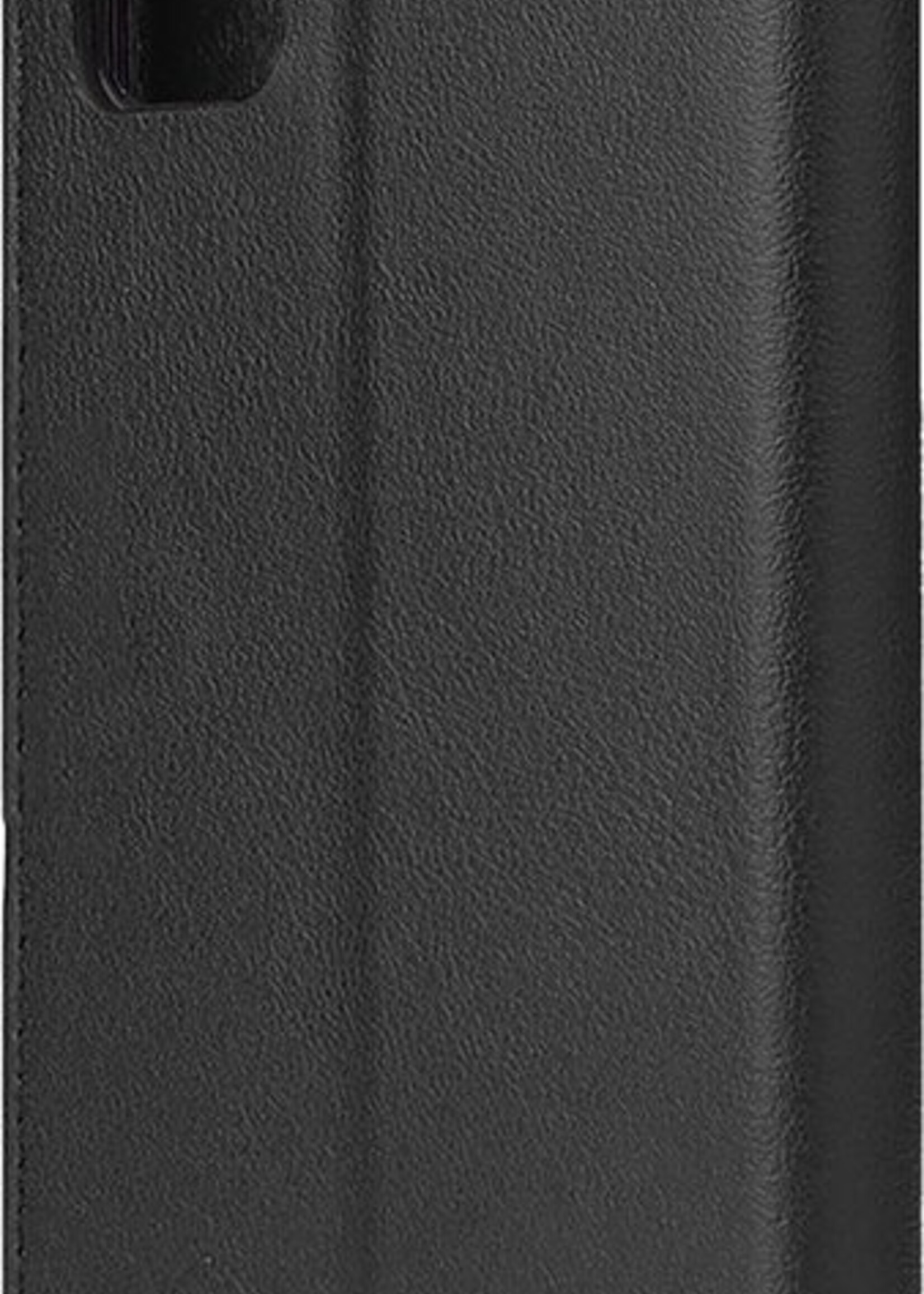 LUQ Hoesje Geschikt voor Samsung A51 Hoesje Book Case Hoes Wallet Cover - Hoes Geschikt voor Samsung Galaxy A51 Hoesje Bookcase Hoes - Zwart
