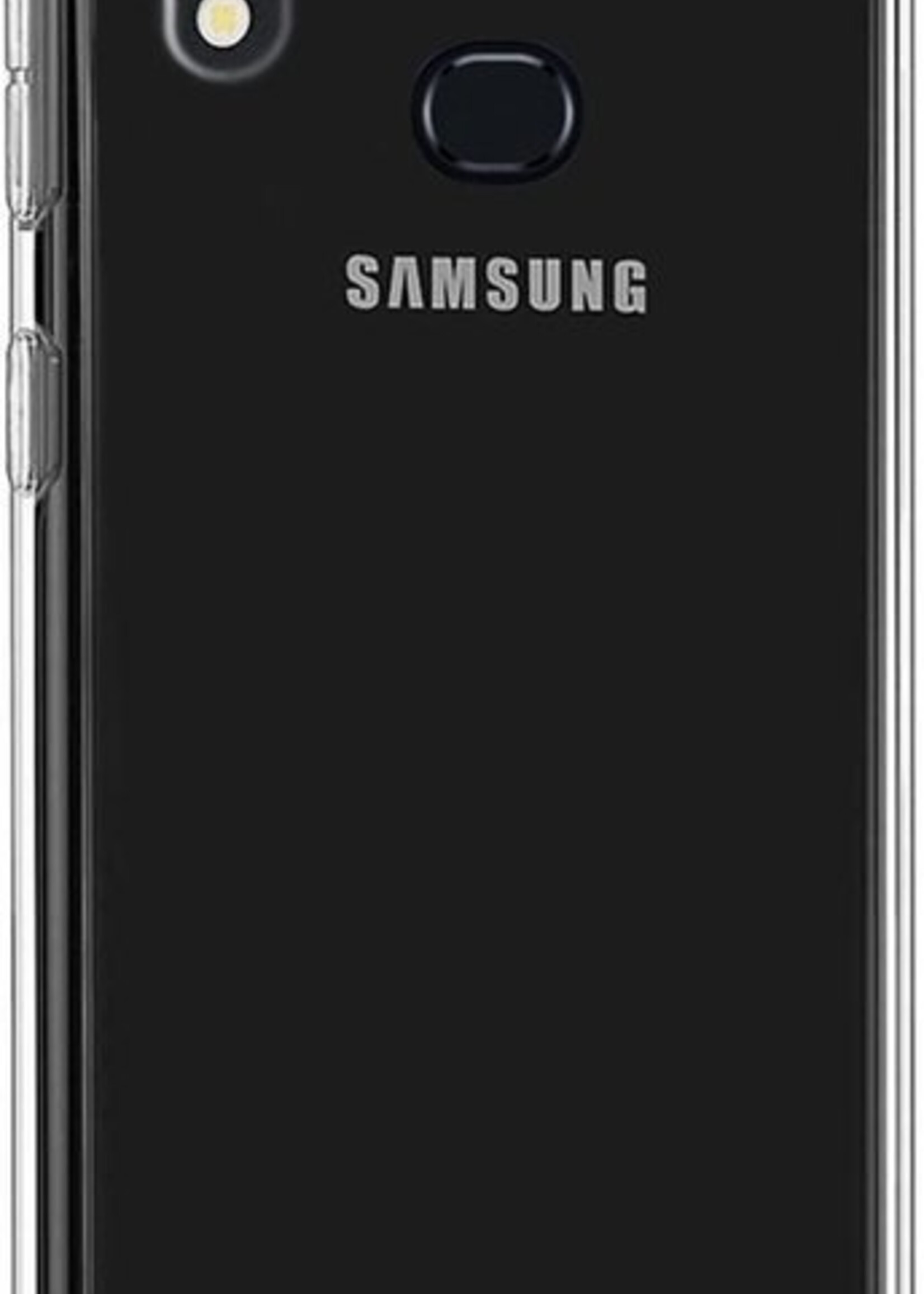 LUQ Hoesje Geschikt voor Samsung A10s Hoesje Shockproof Case Siliconen - Hoes Geschikt voor Samsung Galaxy A10s Hoes Cover Siliconen - Transparant