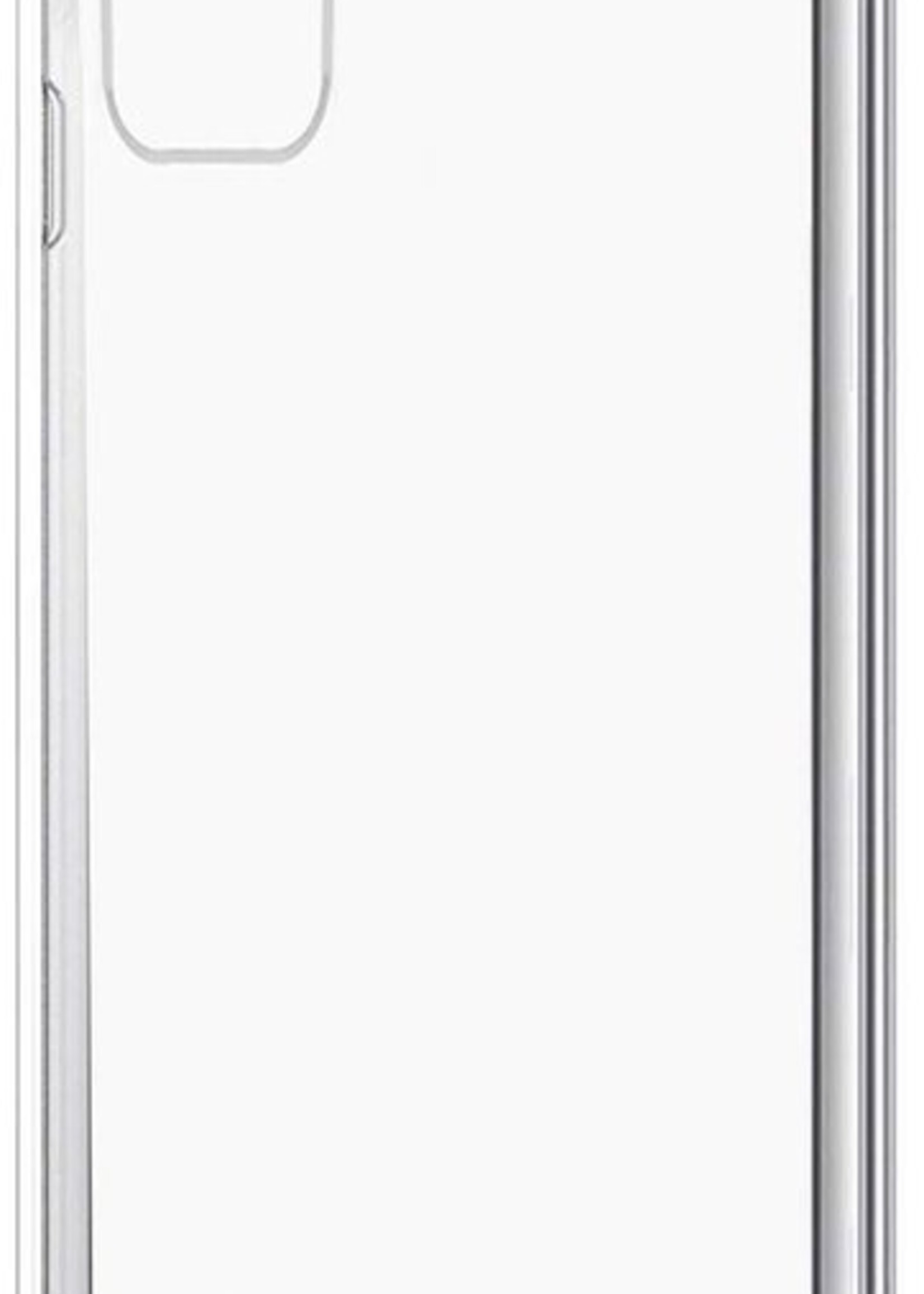 LUQ Hoesje Geschikt voor Samsung A51 Hoesje Shockproof Case Siliconen - Hoes Geschikt voor Samsung Galaxy A51 Hoes Cover Siliconen - Transparant