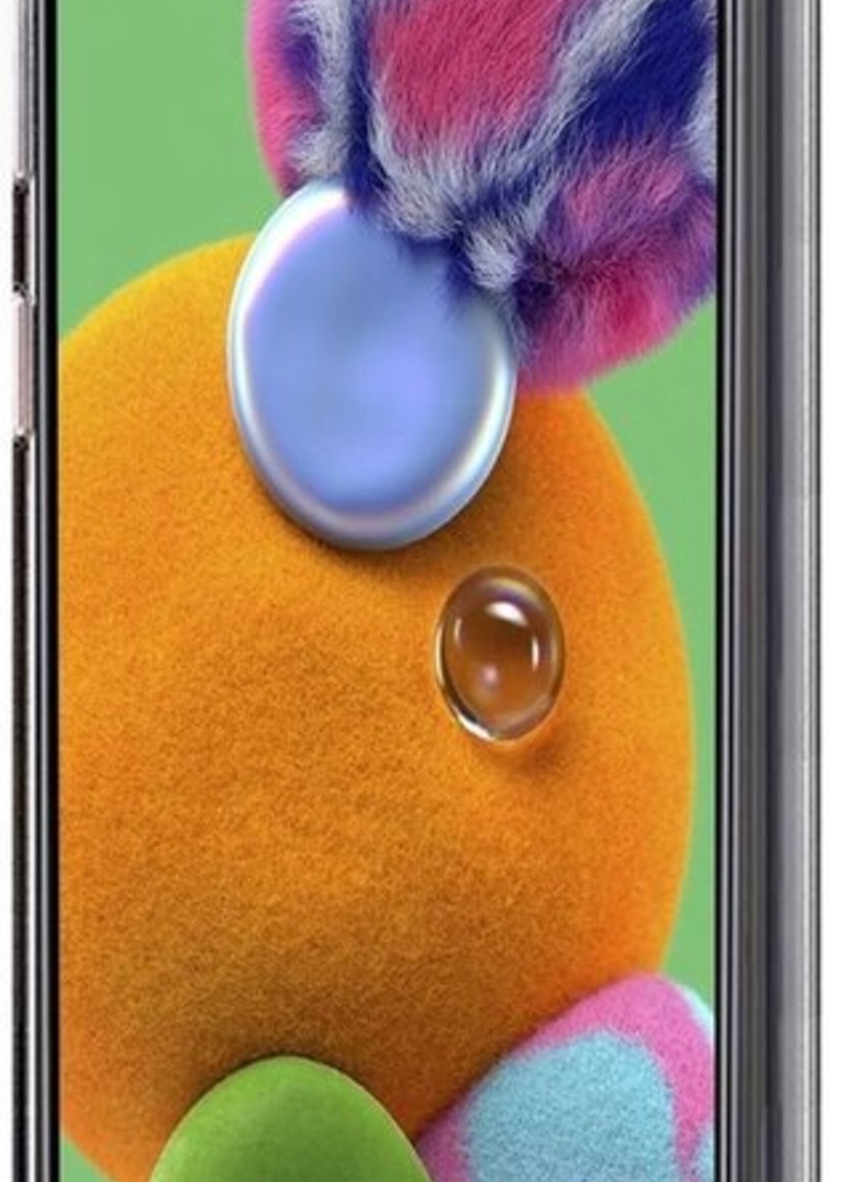 LUQ Hoesje Geschikt voor Samsung A90 Hoesje Shockproof Case Siliconen - Hoes Geschikt voor Samsung Galaxy A90 Hoes Cover Siliconen - Transparant