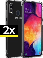 LUQ LUQ Samsung Galaxy A20 Hoesje Shockproof - 2 PACK