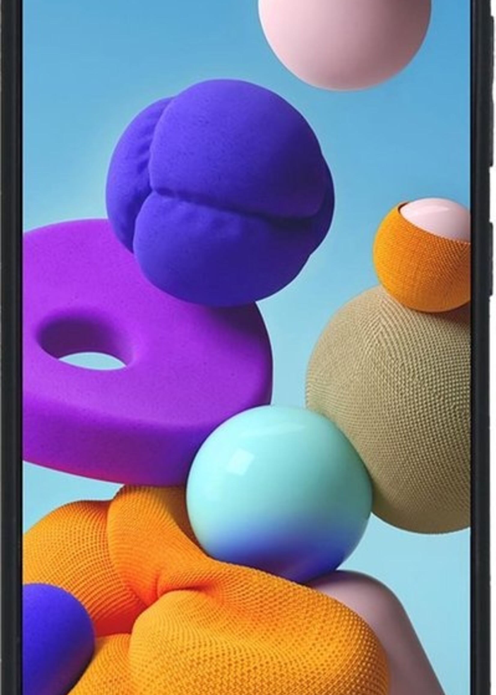 LUQ Hoesje Geschikt voor Samsung A71 Hoesje Siliconen Case - Hoes Geschikt voor Samsung Galaxy A71 Hoes Siliconen - Zwart