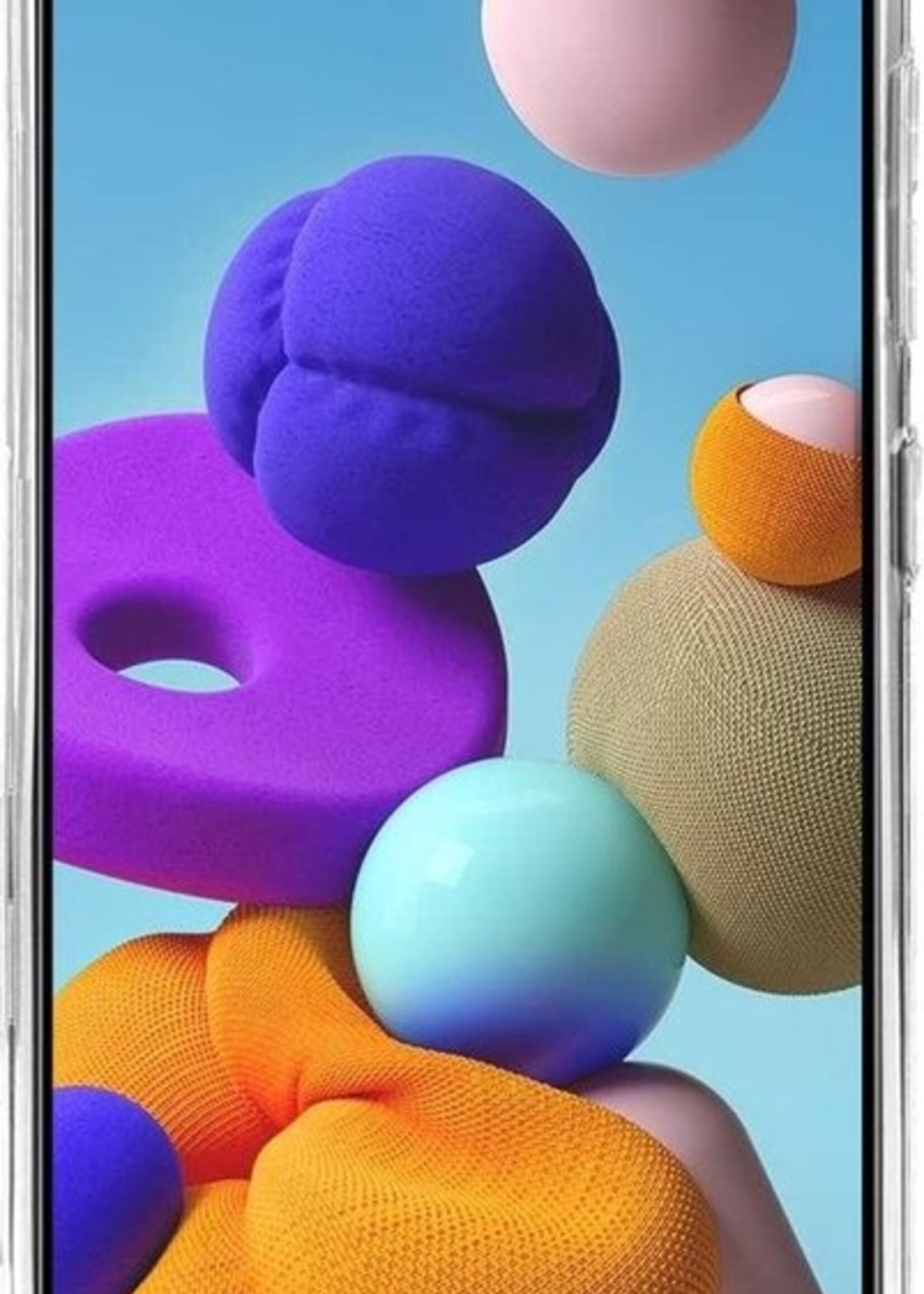 LUQ Hoesje Geschikt voor Samsung A51 Hoesje Siliconen Case - Hoes Geschikt voor Samsung Galaxy A51 Hoes Siliconen - Transparant - 2 Stuks