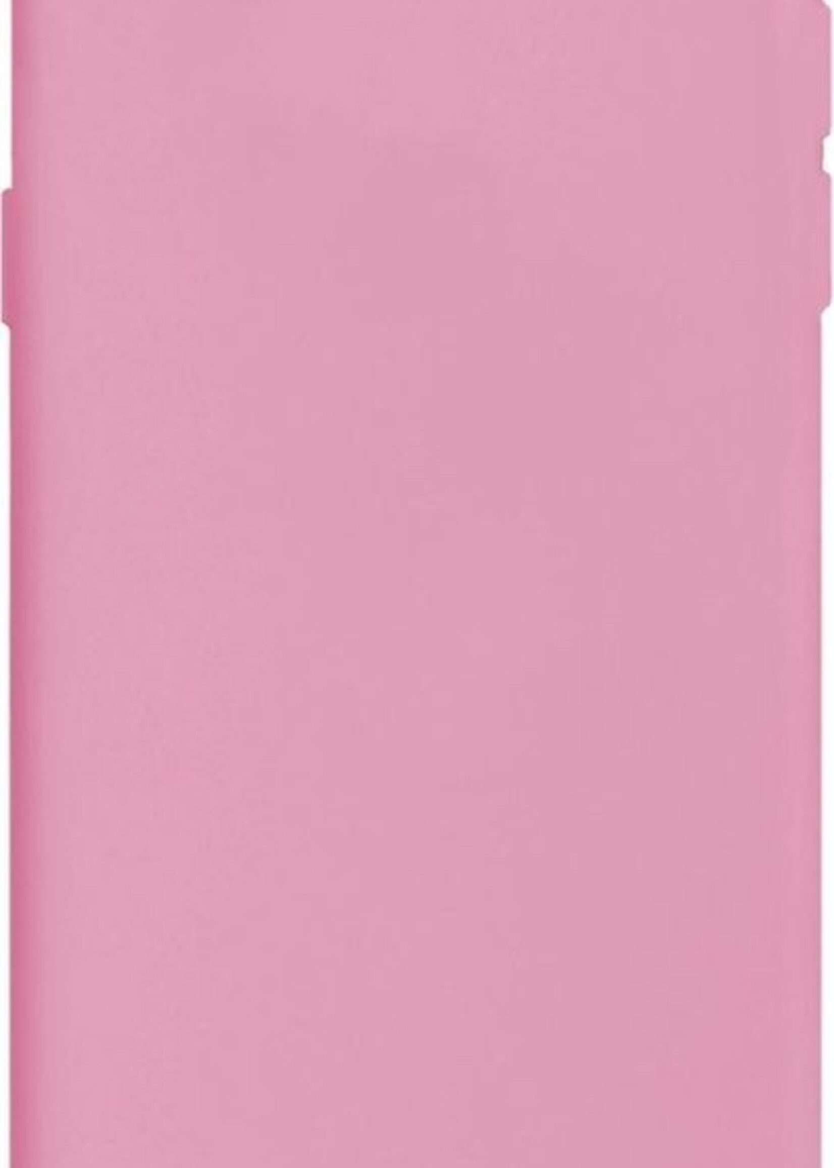 LUQ Hoesje Geschikt voor iPhone 8 Hoesje Siliconen Case - Hoes Geschikt voor iPhone 8 Hoes Siliconen - Roze