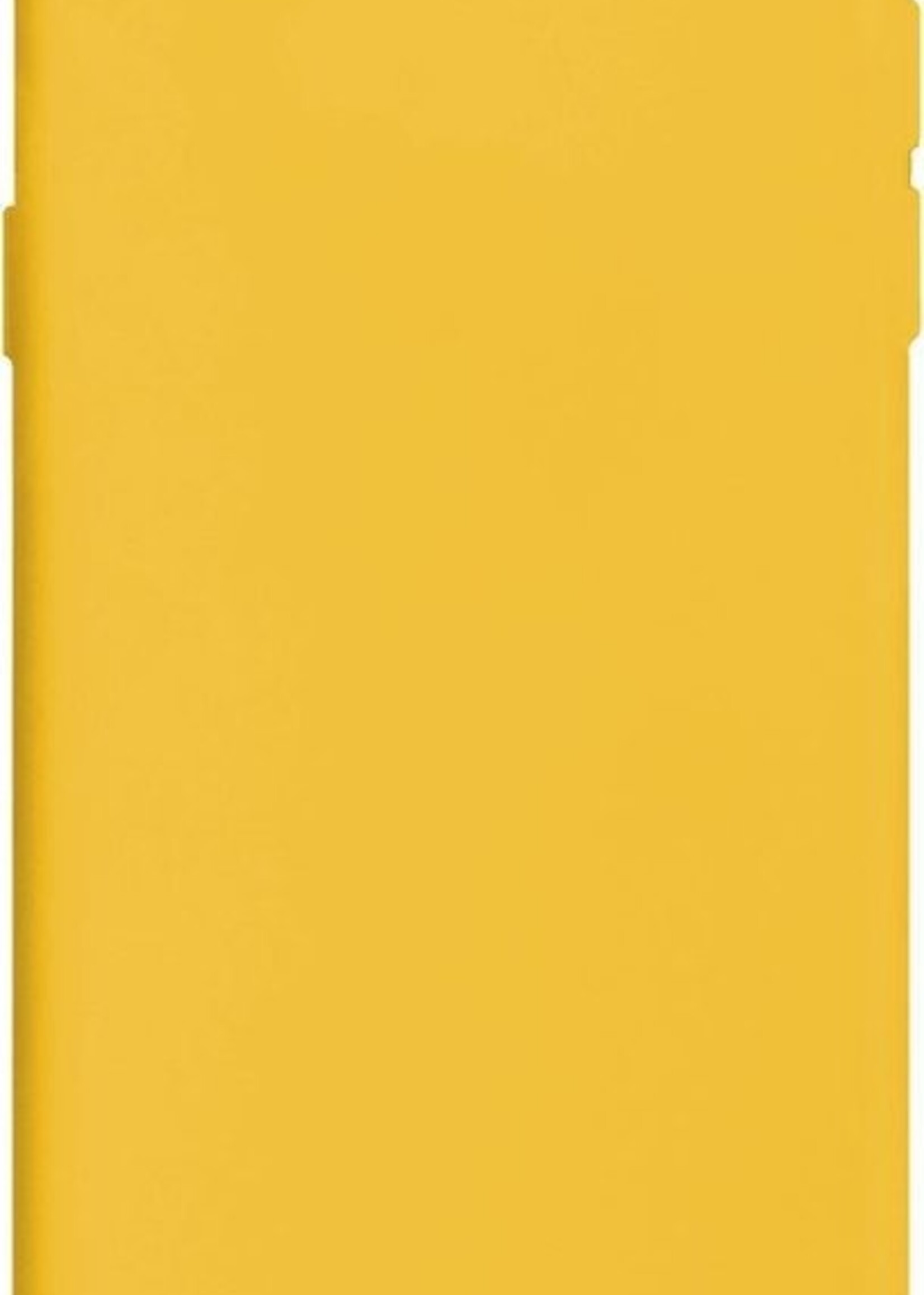 LUQ Hoesje Geschikt voor iPhone 7 Hoesje Siliconen Case - Hoes Geschikt voor iPhone 7 Hoes Siliconen - Geel - 2 Stuks