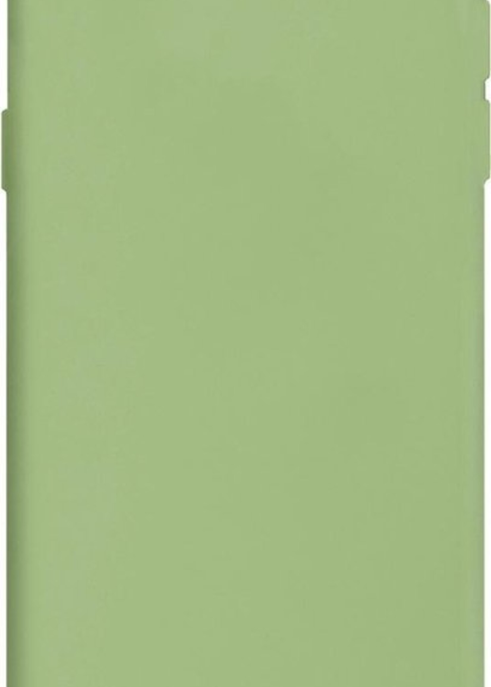 LUQ Hoesje Geschikt voor iPhone SE 2020 Hoesje Siliconen Case - Hoes Geschikt voor iPhone SE (2020) Hoes Siliconen - Groen - 2 Stuks