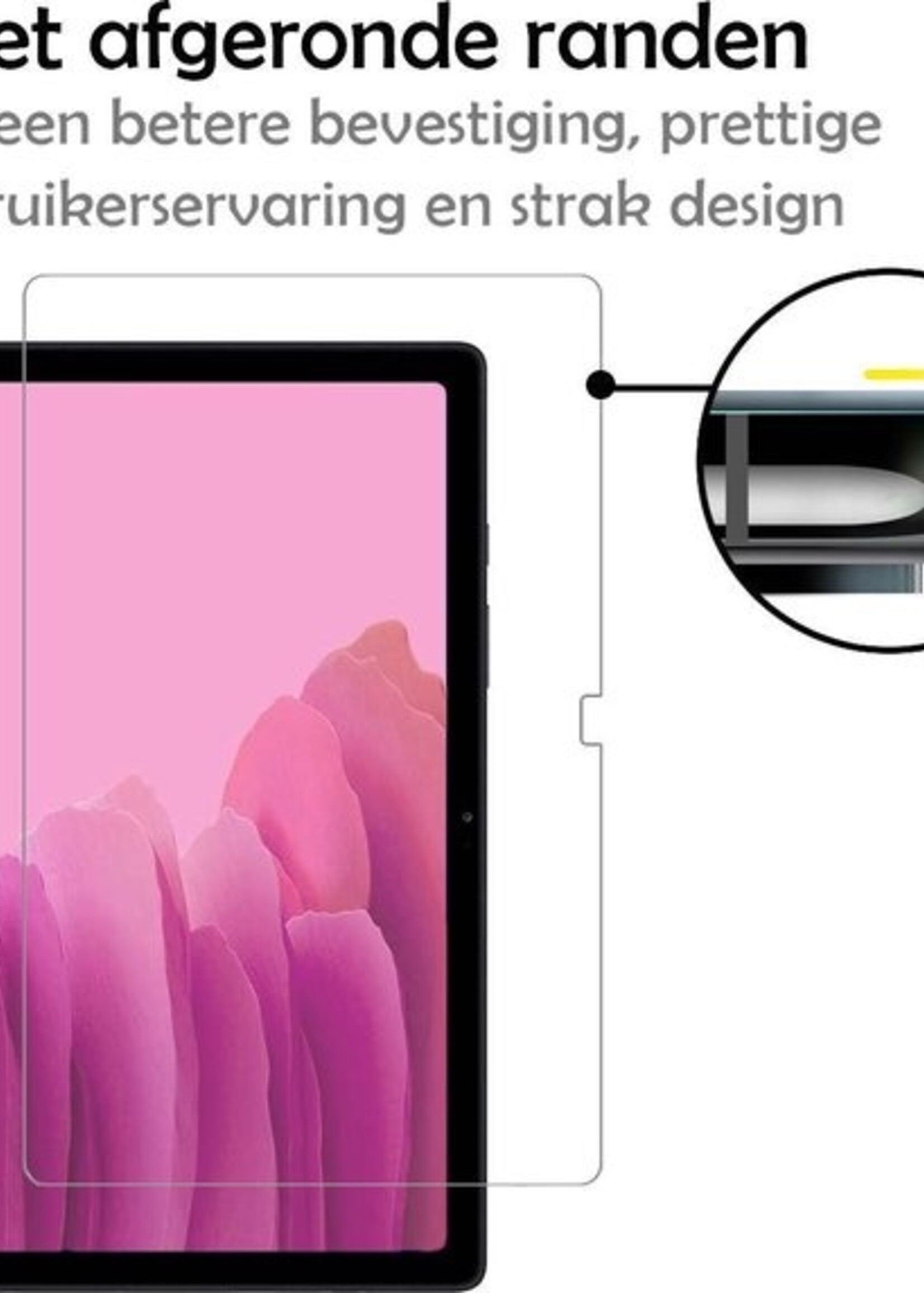 LUQ Screenprotector Geschikt voor Samsung Galaxy Tab A7 Screenprotector Bescherm Glas Tempered Glass Screen Protector - Screen Protector Geschikt voor Samsung Galaxy Tab A7 Screenprotector - 2 Stuks