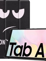 LUQ LUQ Samsung Galaxy Tab A7 (2020) Hoes - Don't touch me