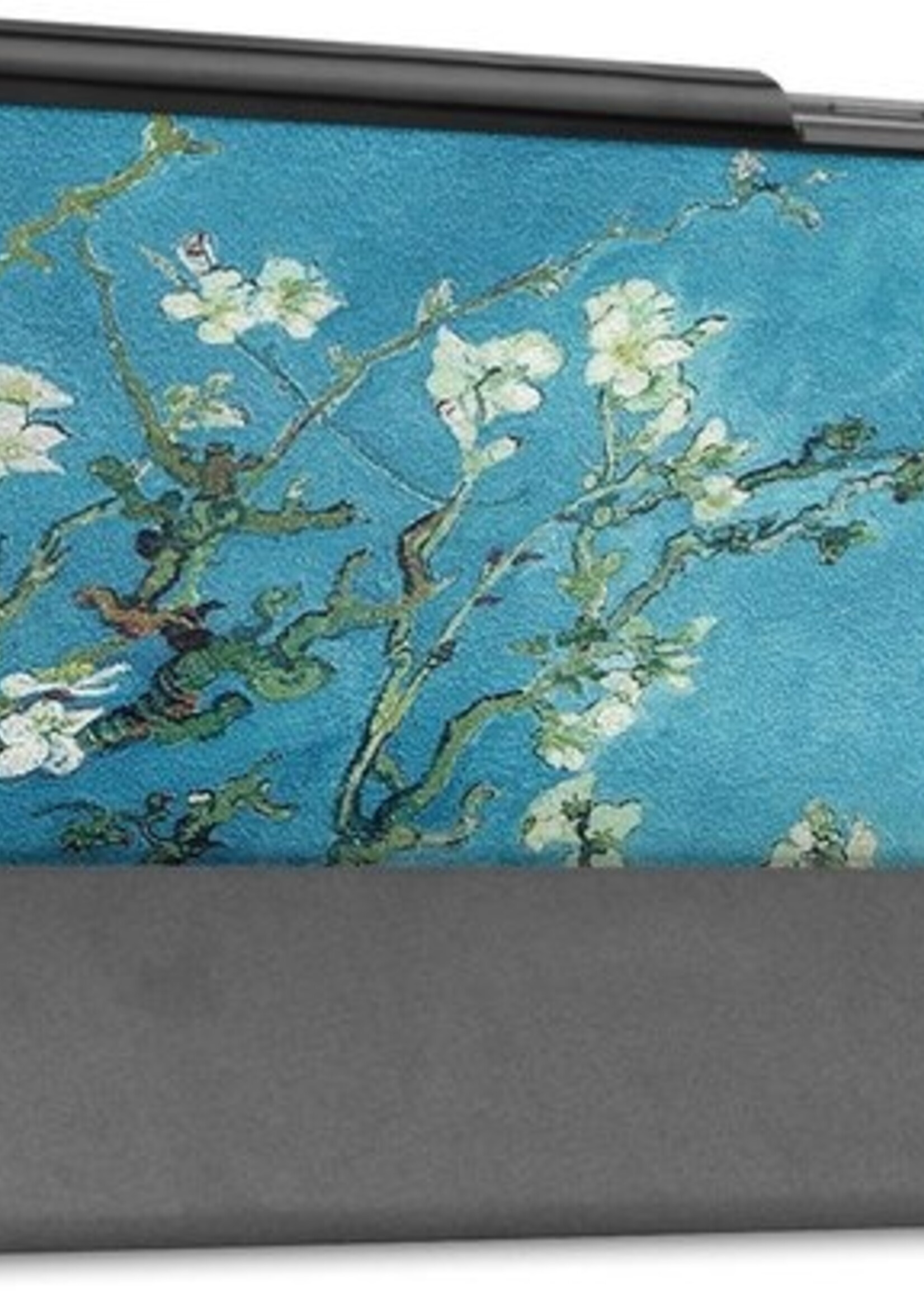 LUQ Hoes Geschikt voor Samsung Galaxy Tab A7 Hoes Luxe Hoesje Book Case - Hoesje Geschikt voor Samsung Tab A7 Hoes Cover - Bloesem