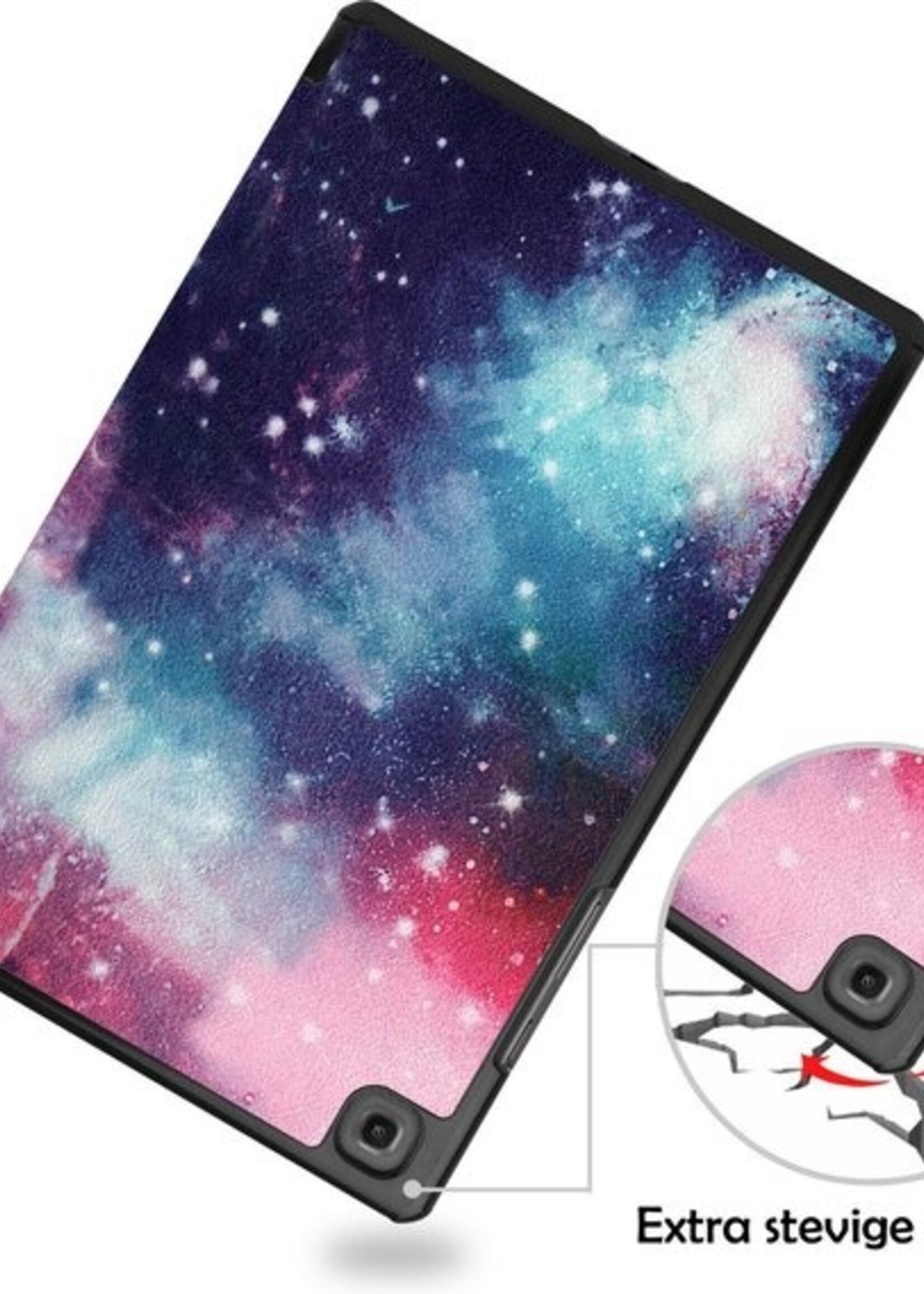 LUQ Hoes Geschikt voor Samsung Galaxy Tab A7 Hoes Luxe Hoesje Book Case - Hoesje Geschikt voor Samsung Tab A7 Hoes Cover - Galaxy