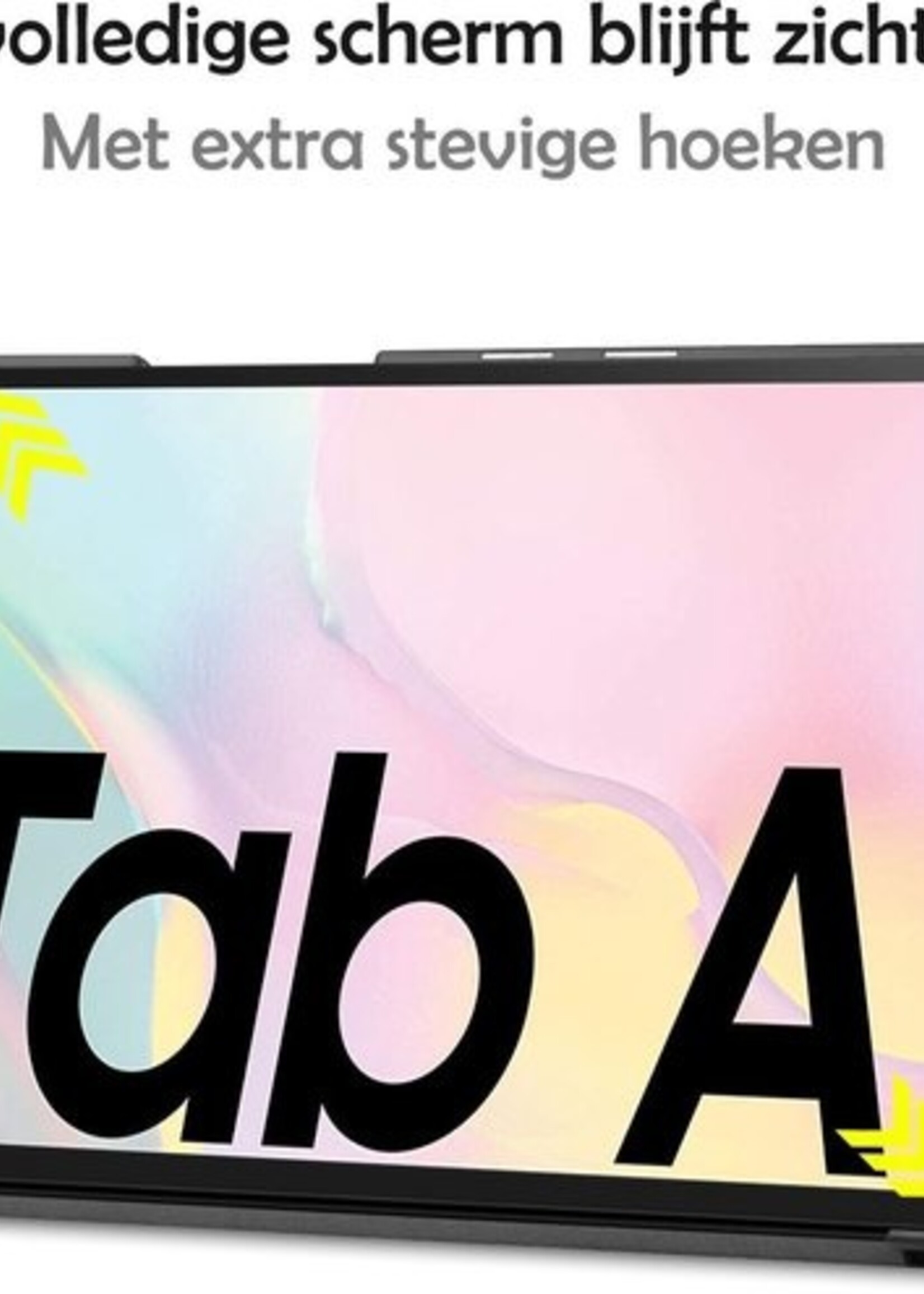 LUQ Hoes Geschikt voor Samsung Galaxy Tab A7 Hoes Luxe Hoesje Book Case - Hoesje Geschikt voor Samsung Tab A7 Hoes Cover - Graffity