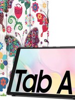 LUQ LUQ Samsung Galaxy Tab A7 (2020) Hoes - Vlinders