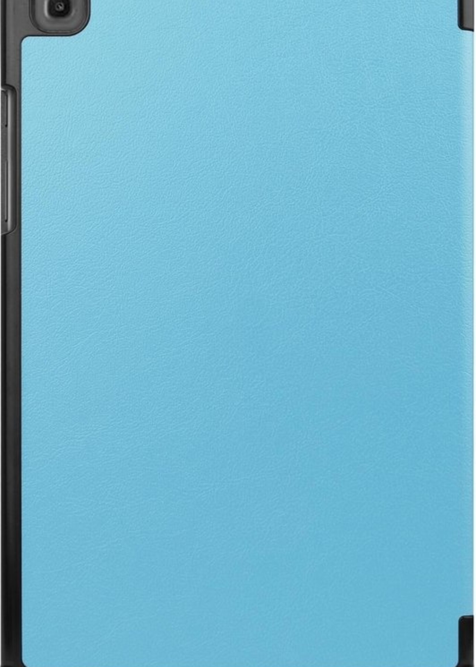 LUQ Hoes Geschikt voor Samsung Galaxy Tab A7 Hoes Luxe Hoesje Book Case Met Screenprotector - Hoesje Geschikt voor Samsung Tab A7 Hoes Cover - Lichtblauw