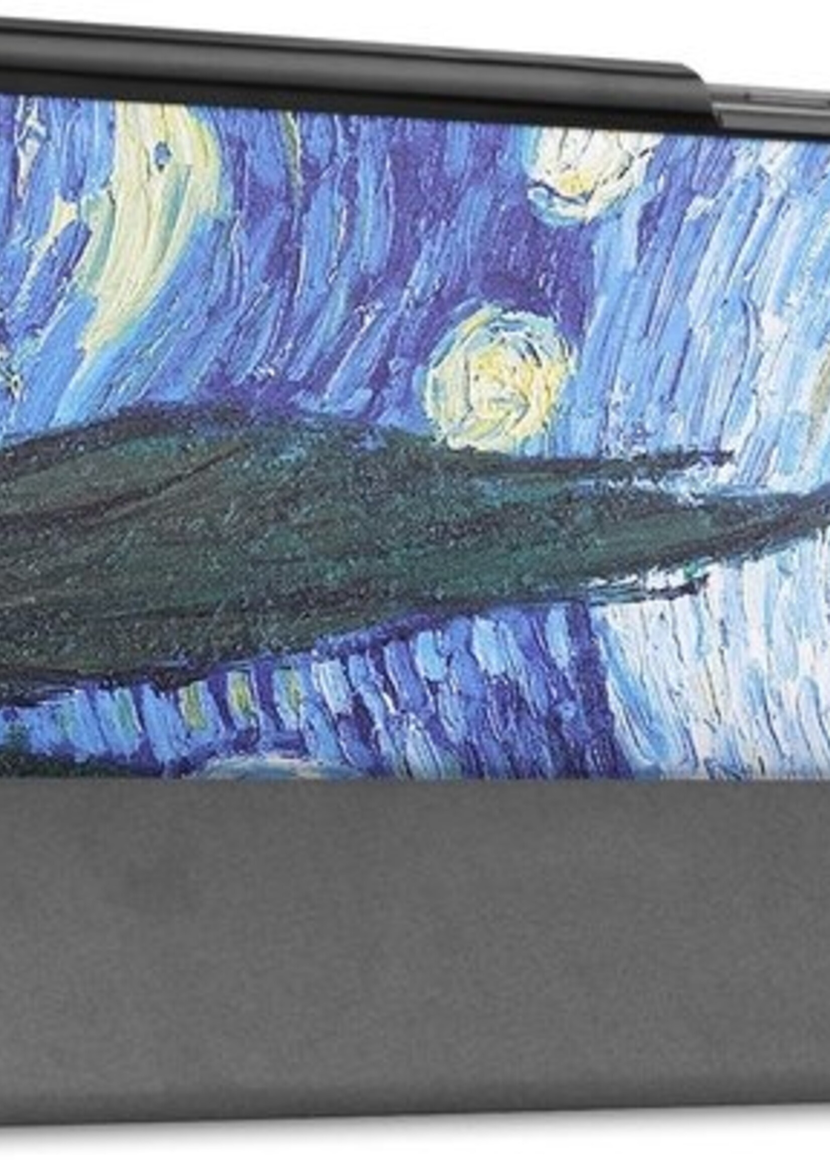 LUQ Hoes Geschikt voor Samsung Galaxy Tab A7 Hoes Luxe Hoesje Book Case Met Screenprotector - Hoesje Geschikt voor Samsung Tab A7 Hoes Cover - Sterrenhemel