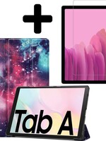 LUQ LUQ Samsung Galaxy Tab A7 (2020) Hoes met screenprotector - Galaxy