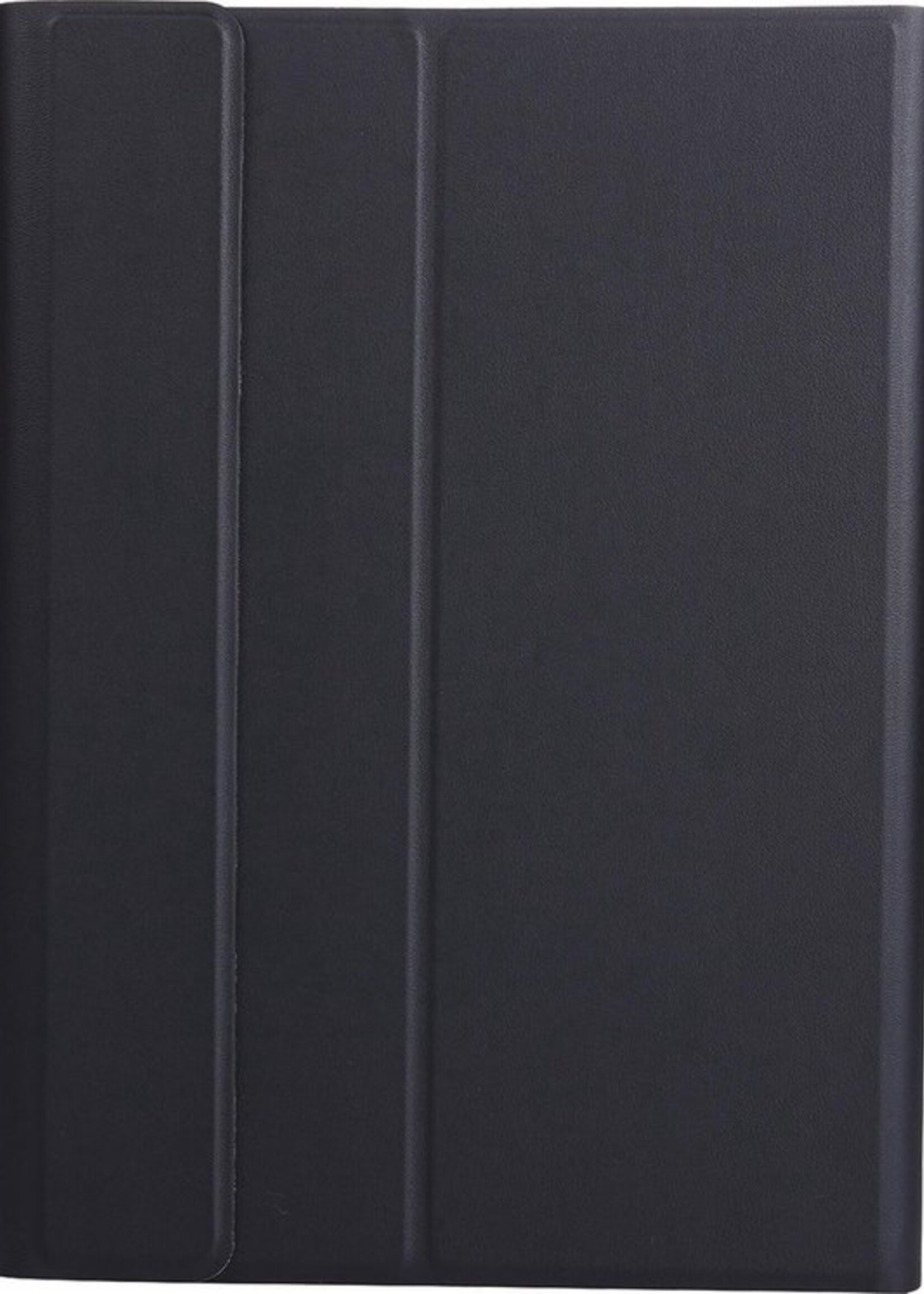 LUQ Hoes Geschikt voor Samsung Galaxy Tab A7 Hoes Keyboard Cover Toetsenbord Hoesje Met Screenprotector - Hoesje Geschikt voor Samsung Tab A7 Toetsenbord Hoes - Zwart