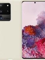 LUQ LUQ Samsung Galaxy S20 Ultra hoesje - Wit