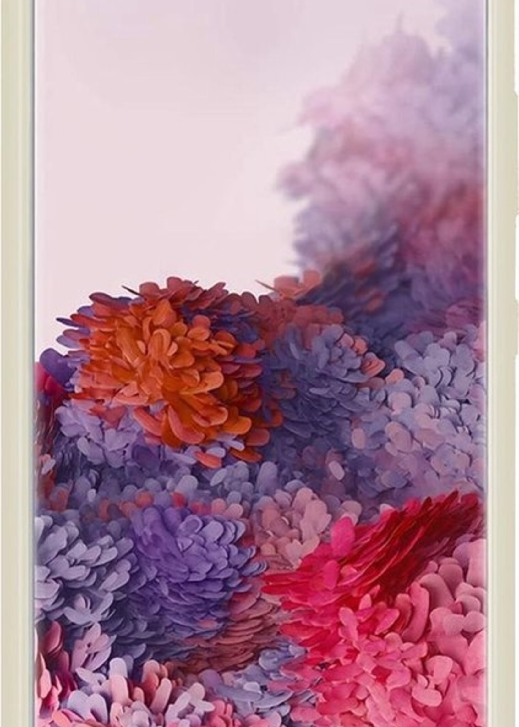 LUQ Hoesje Geschikt voor Samsung S20 Ultra Hoesje Siliconen Case - Hoes Geschikt voor Samsung Galaxy S20 Ultra Hoes Siliconen - Wit - 2 Stuks