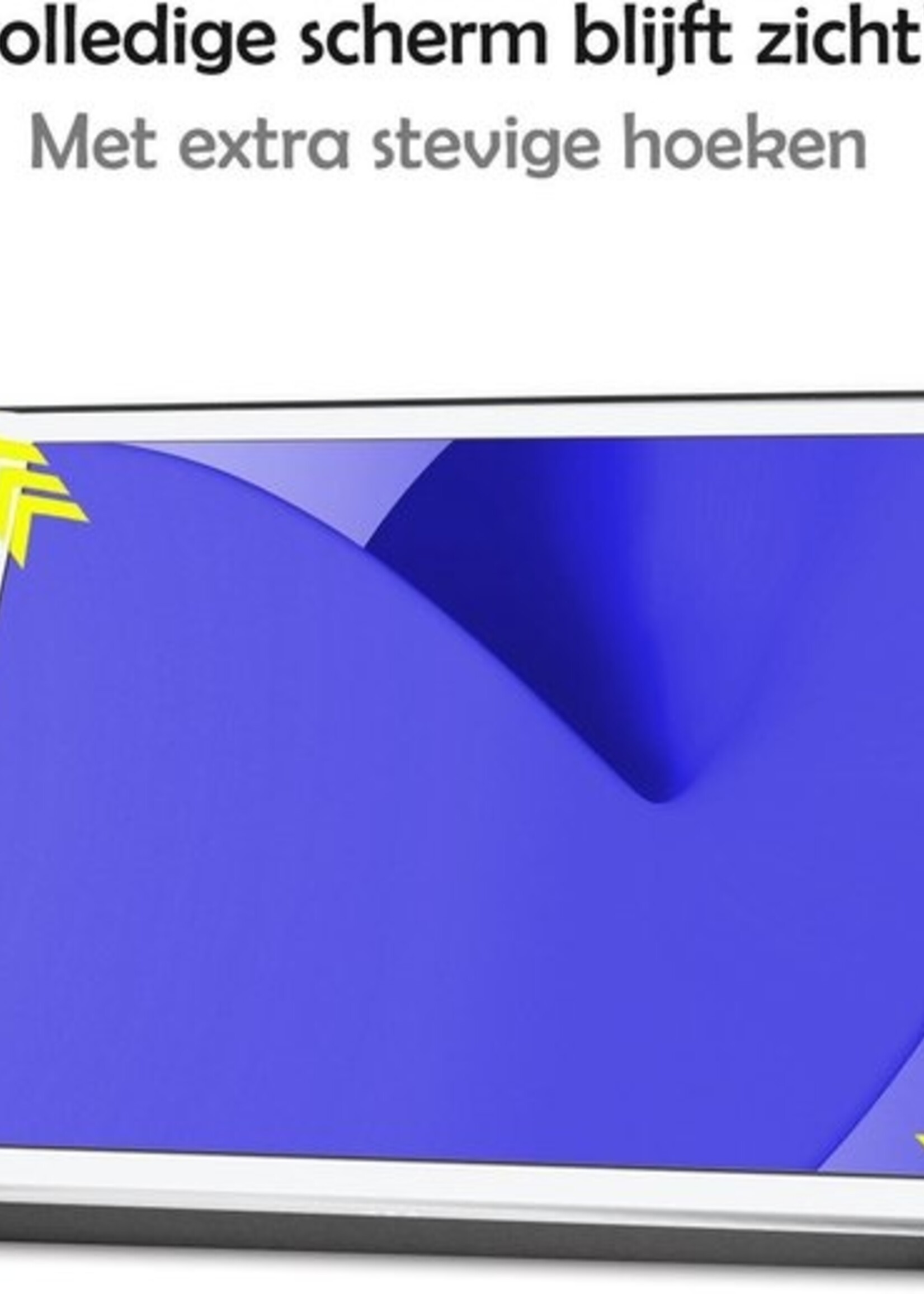 LUQ Hoes Geschikt voor iPad 10.2 2020 Hoes Luxe Hoesje Book Case - Hoesje Geschikt voor iPad 8 Hoes Cover - Donkerblauw