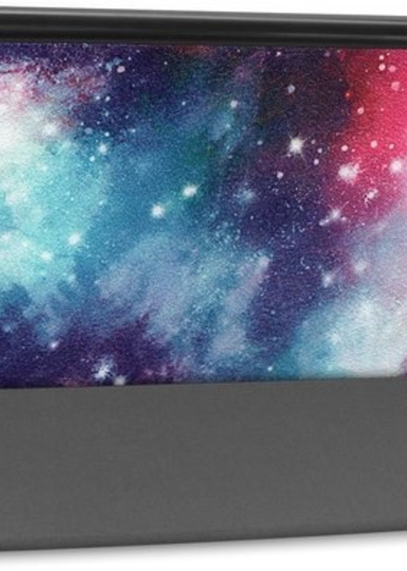 LUQ Hoes Geschikt voor iPad 10.2 2019/2020 Hoes Luxe Hoesje Book Case - Hoesje Geschikt voor iPad 7/8 Hoes Cover - Galaxy