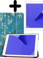 LUQ LUQ iPad 10.2 2020 hoesje met screenprotector