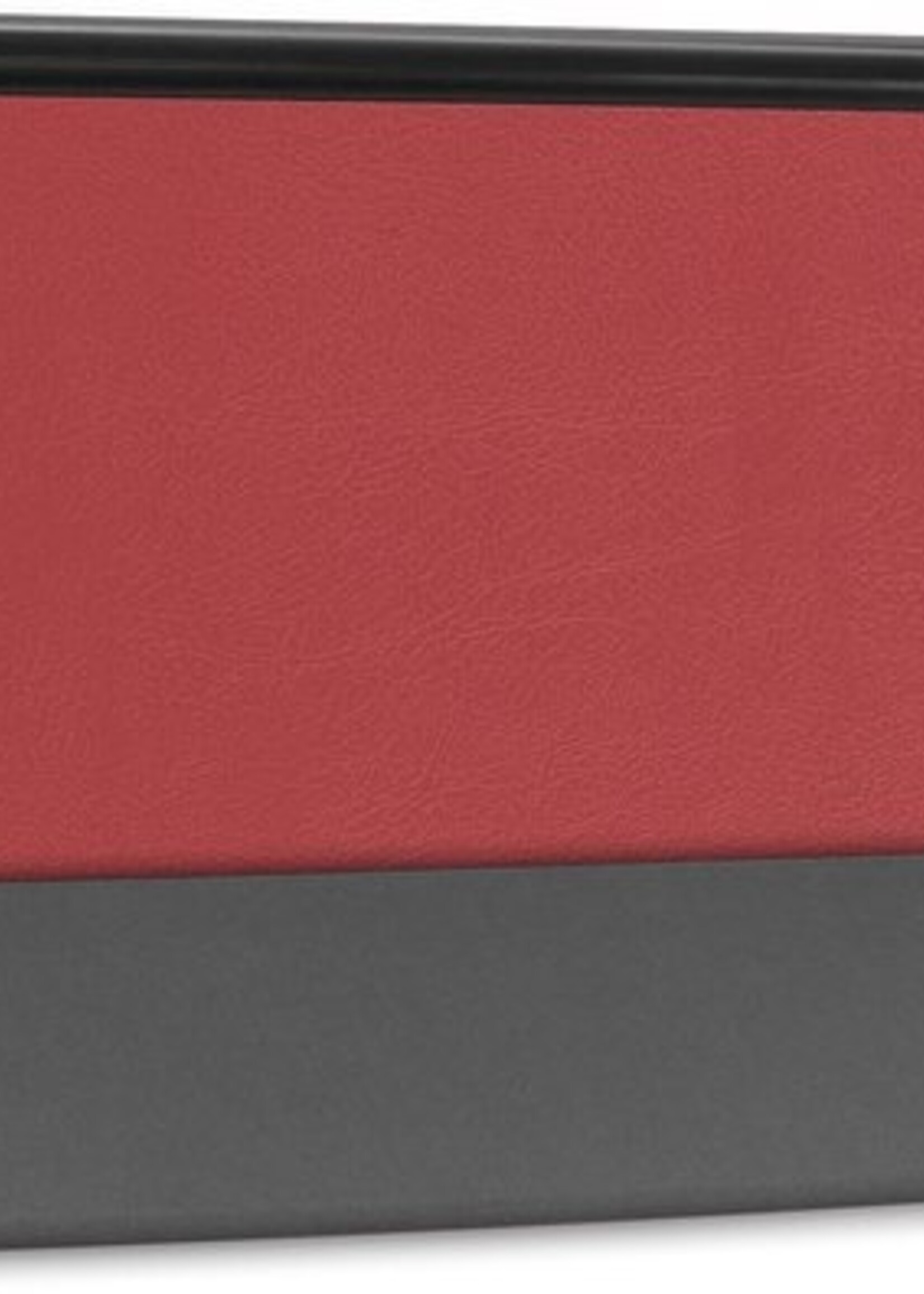 LUQ Hoes Geschikt voor iPad 10.2 2020 Hoes Luxe Hoesje Book Case Met Screenprotector - Hoesje Geschikt voor iPad 8 Hoes Cover - Donkerrood