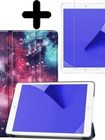 LUQ LUQ iPad 10.2 2020 hoesje met screenprotector