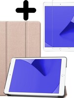 LUQ LUQ iPad 10.2 2019/2020 hoesje met screenprotector