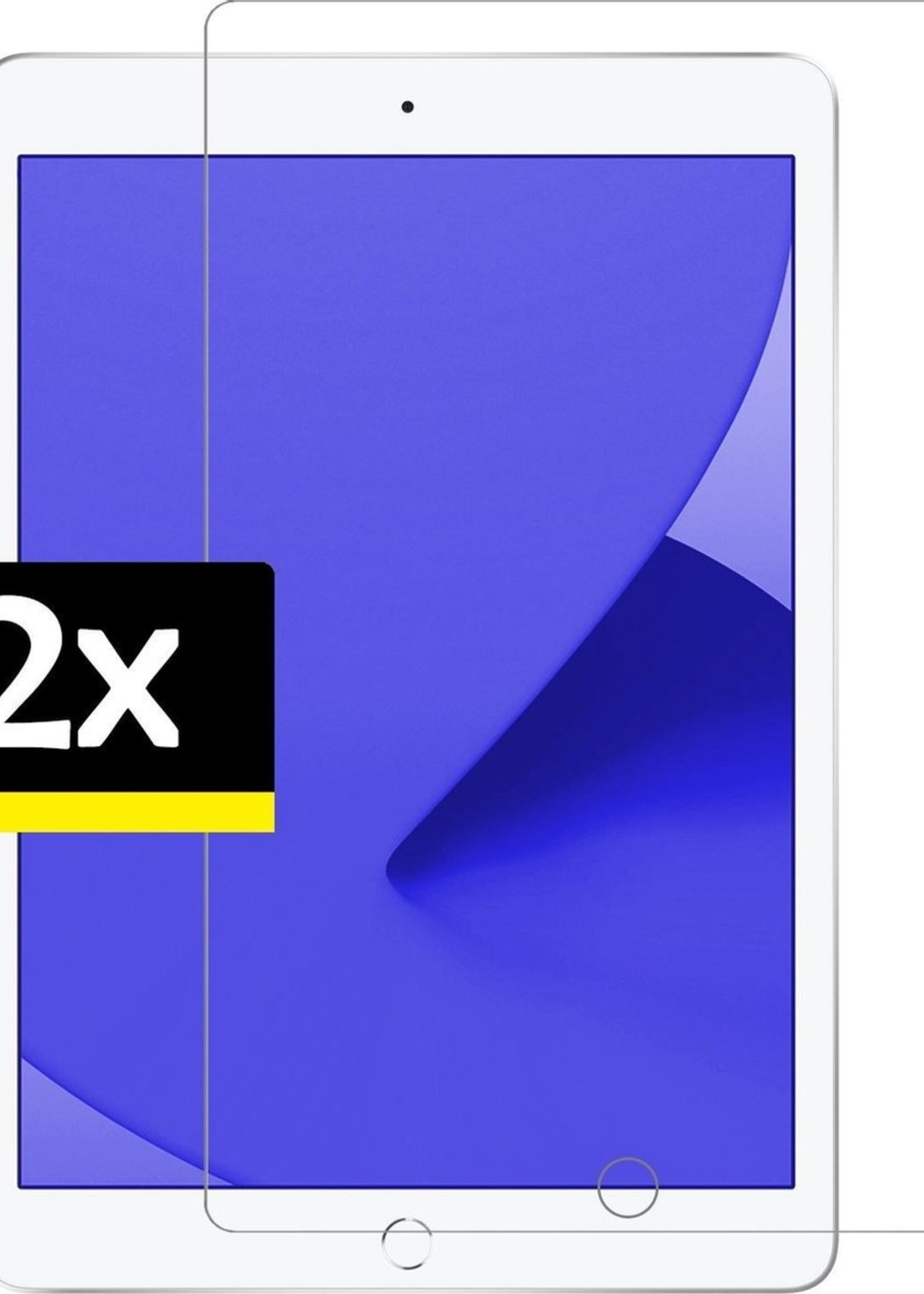 LUQ Screenprotector Geschikt voor iPad 10.2 2020 Screenprotector Bescherm Glas Tempered Glass Screen Protector - Screen Protector Geschikt voor iPad 10.2 2020 Screenprotector - 2 Stuks
