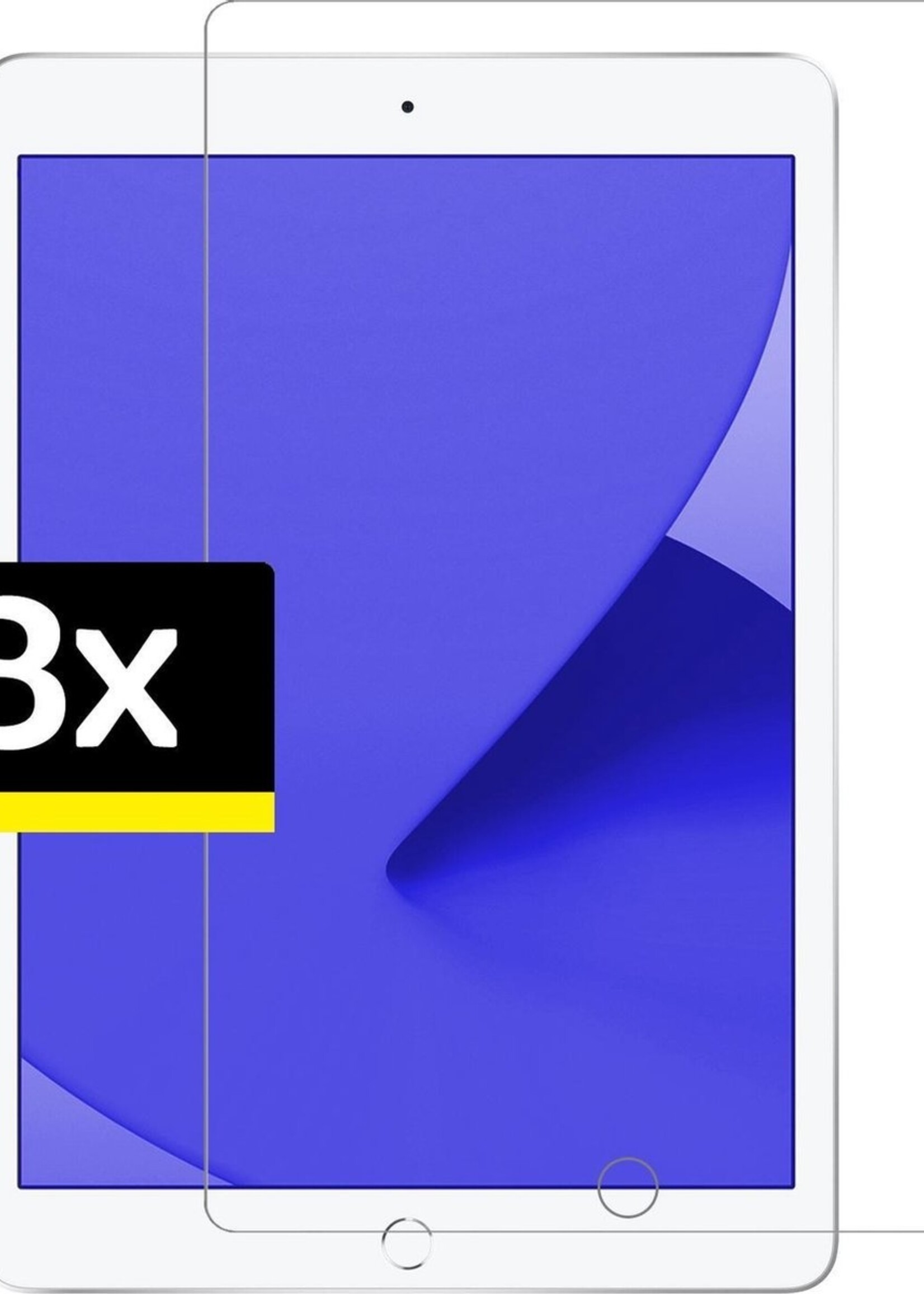 LUQ Screenprotector Geschikt voor iPad 10.2 2020 Screenprotector Bescherm Glas Tempered Glass Screen Protector - Screen Protector Geschikt voor iPad 10.2 2020 Screenprotector - 3 Stuks