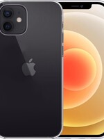 LUQ LUQ iPhone 12 Hoesje Siliconen Case - Transparant
