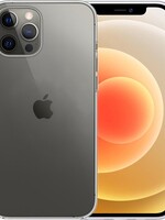 LUQ LUQ iPhone 12 Pro Hoesje Siliconen Case - Transparant