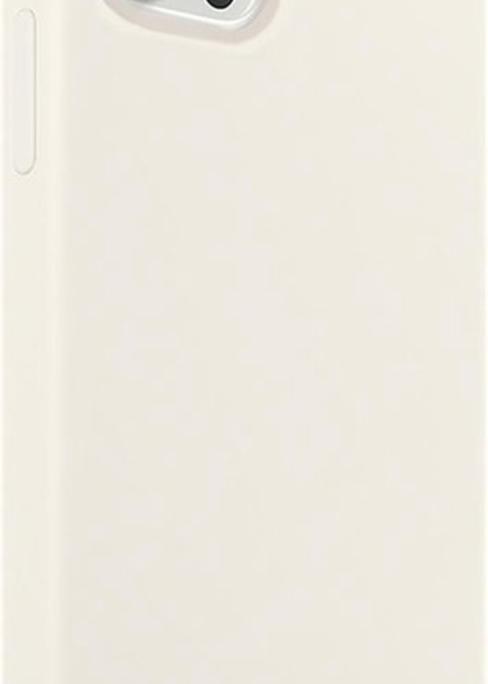 LUQ Hoesje Geschikt voor iPhone 12 Pro Hoesje Siliconen Case - Hoes Geschikt voor iPhone 12 Pro Hoes Siliconen - Wit - 2 Stuks