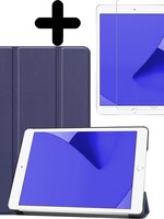 LUQ LUQ iPad 10.2 2019 hoesje met screenprotector