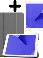 LUQ LUQ iPad 10.2 2019 hoesje met screenprotector